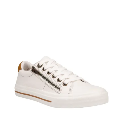 Fashion Z-Soul White/Golden Tan Women's Sneaker Women Women's Shoes