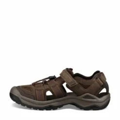 Clearance Men's Omnium 2 Leather Closed Toe Hybrid shoe Turkish Coffee Men's Shoes|Men's Sandals