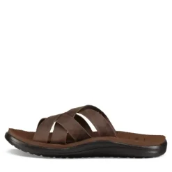 Hot Men's Voya Slide in Premium Leather Men's Sandals